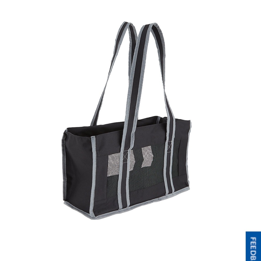Top Paw® Soft-Sided Nylon Dog & Cat Zipper Tote, 16-in